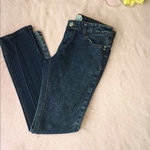 Juniors Skinny Blue Jeans